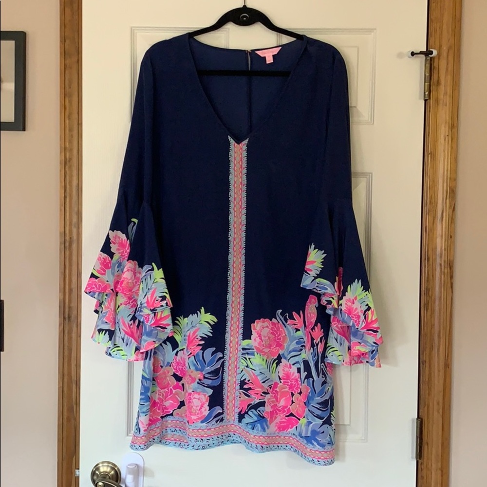 Rosalia silk dress, Lilly Pulitzer